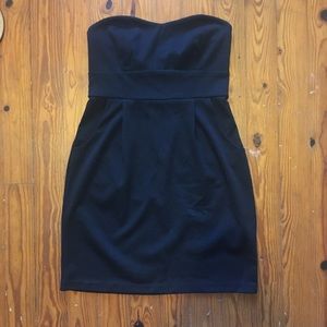 Lauren Conrad strapless little black dress size 8